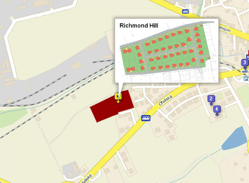 mapa - Richmond Hill